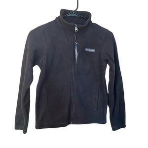 Columbia Midnight Lake Dark Navy Youth Fleece Zip Up Jacket
